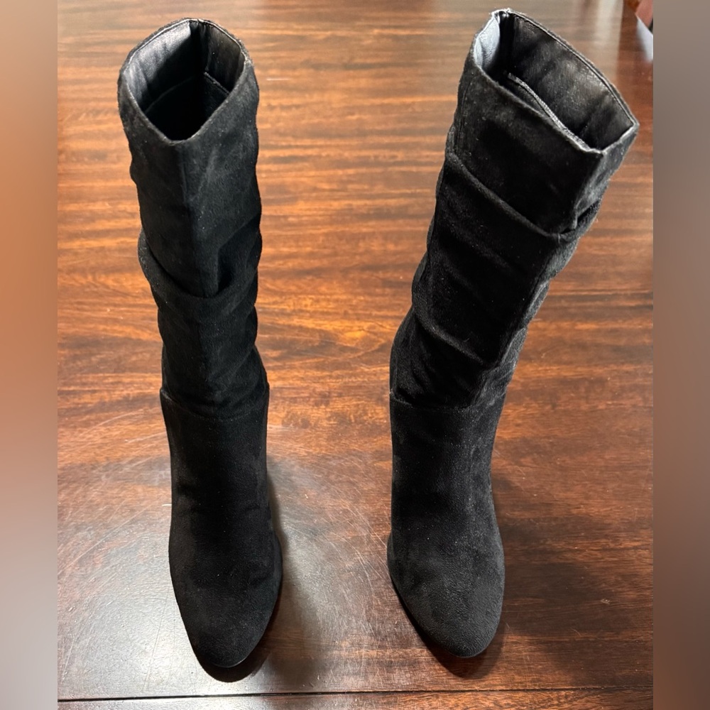 Dakota Chase Chic Black Women's Heeled Boots